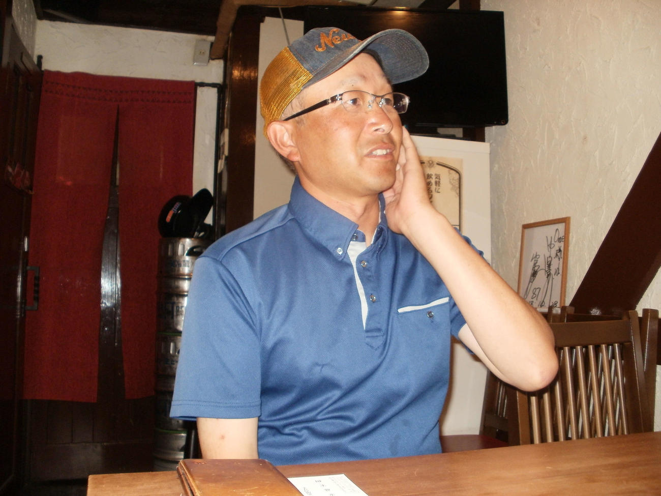 コロナ禍の現状を語る市原圭氏（昨年8月撮影）