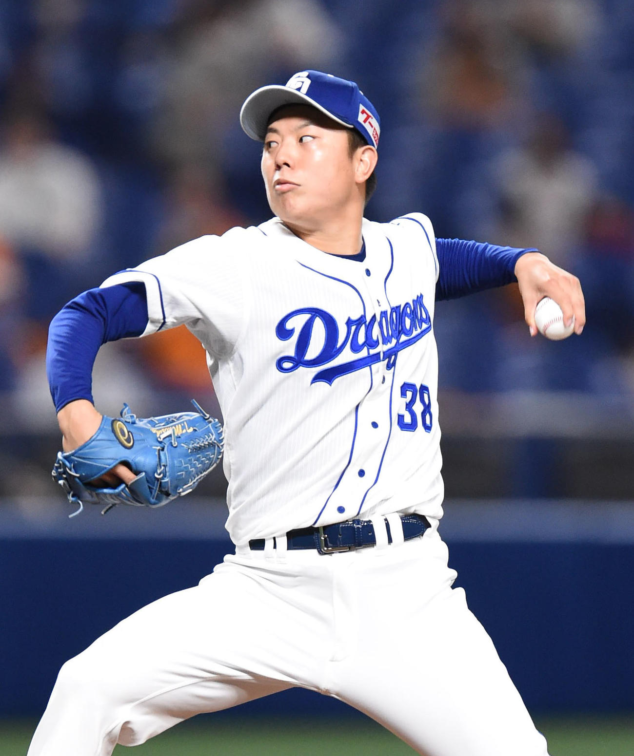 中日・松葉貴大（2020年7月22日撮影）