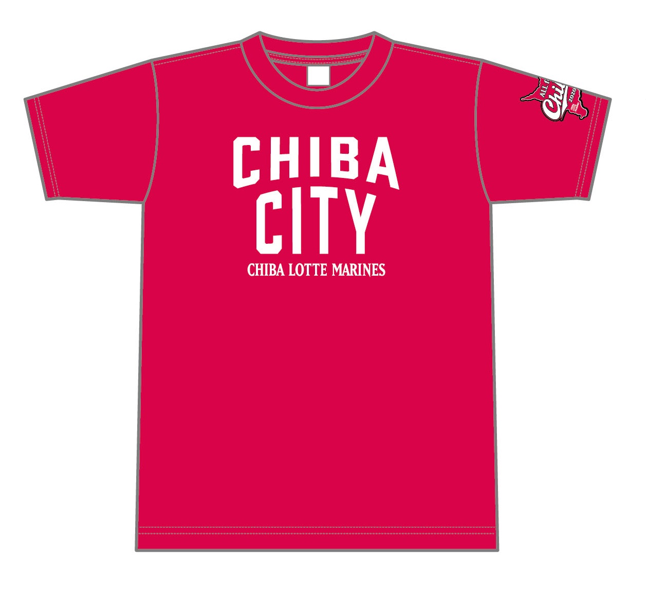 CHIBACITYグッズのTシャツ