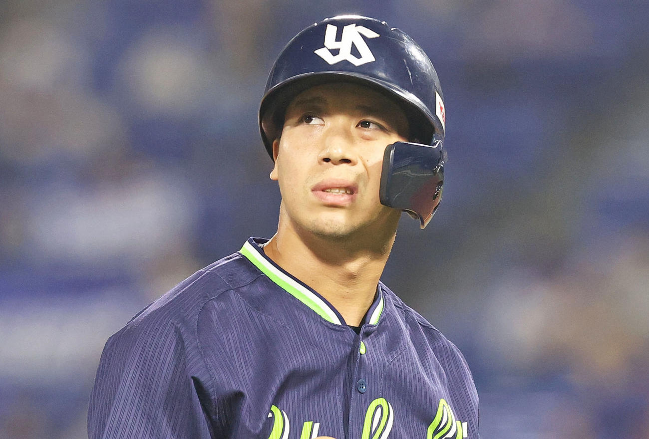 ヤクルト山田哲人（2020年7月22日撮影）