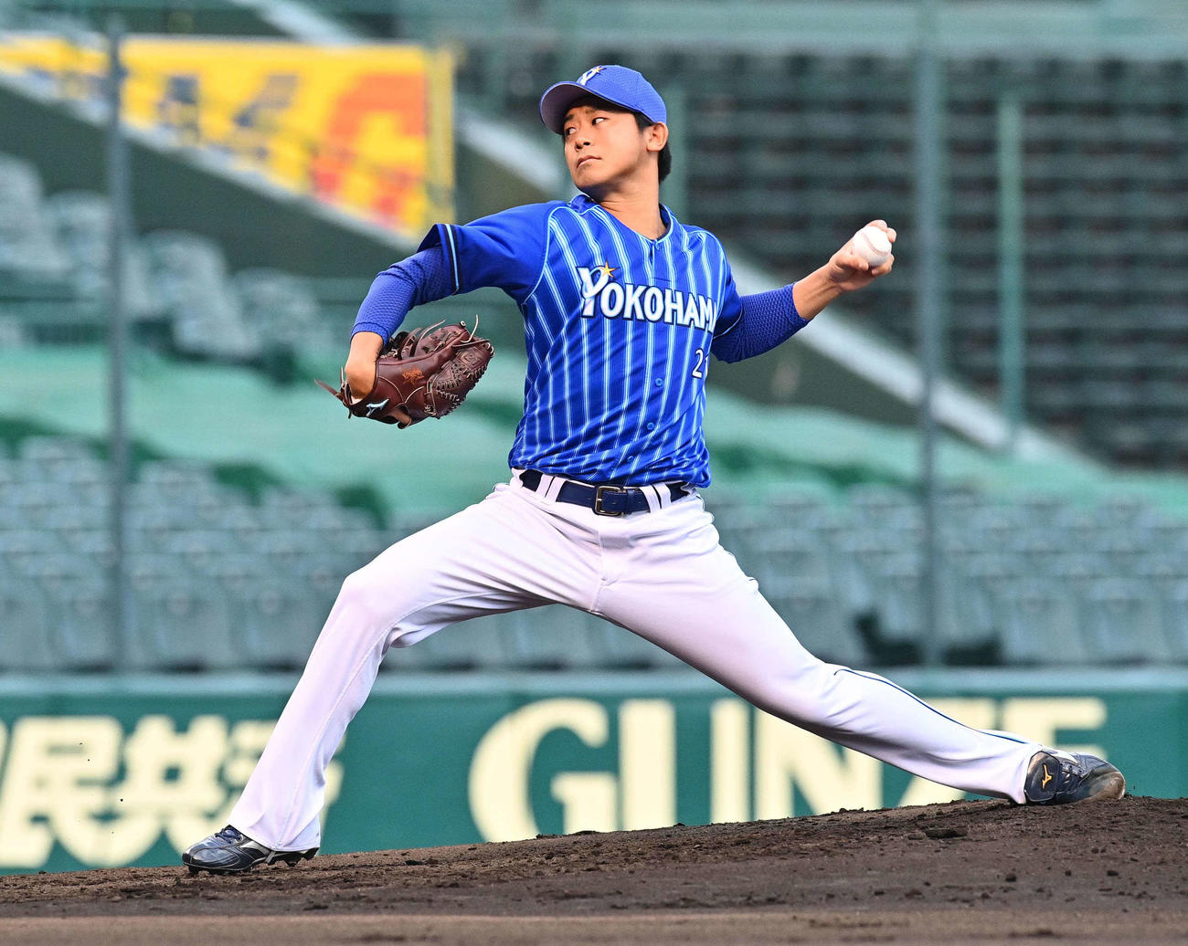 阪神対DeNA　DeNA先発の今永（撮影・上田博志）