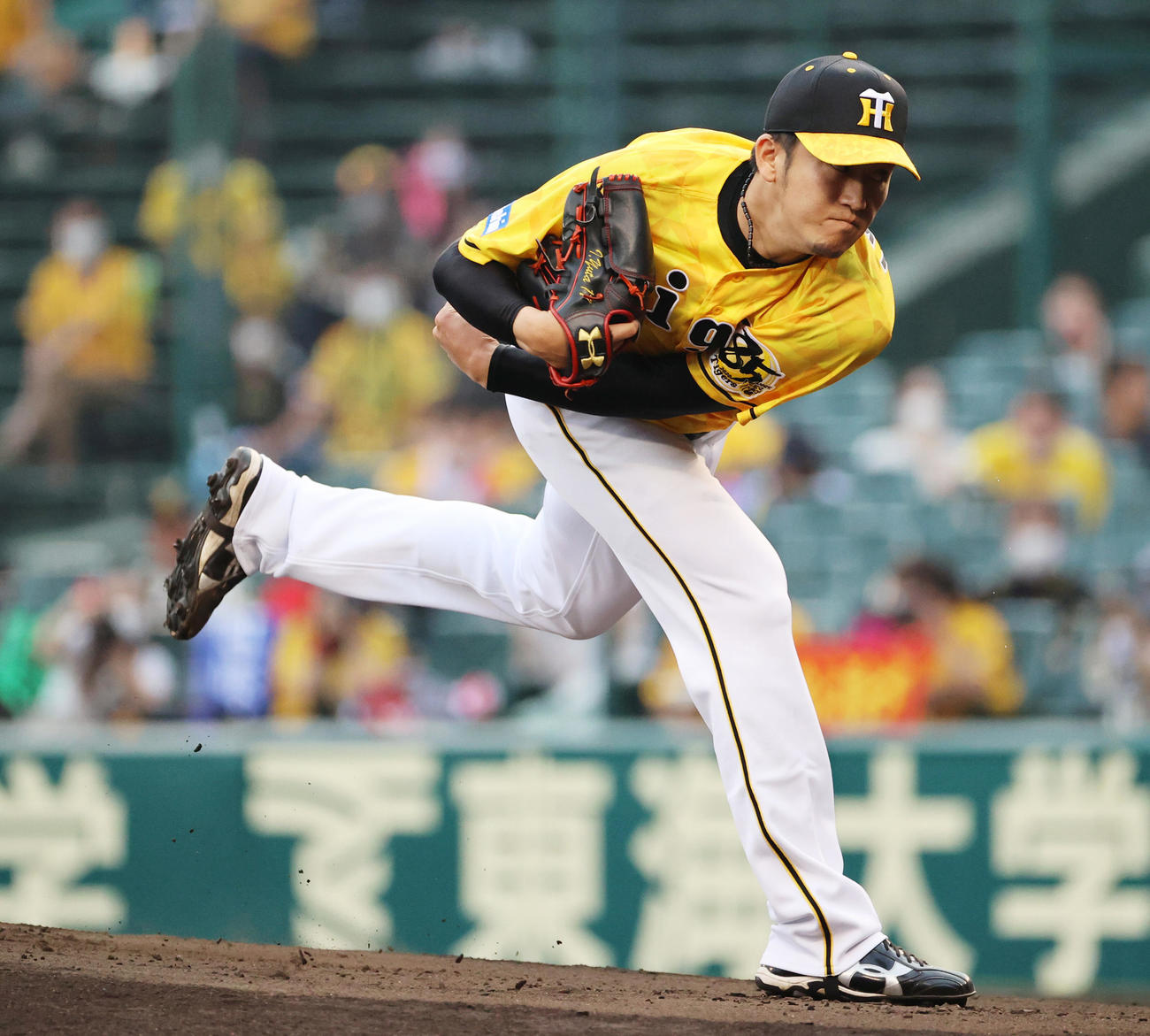 阪神対DeNA　阪神先発岩貞祐太（撮影・清水貴仁）