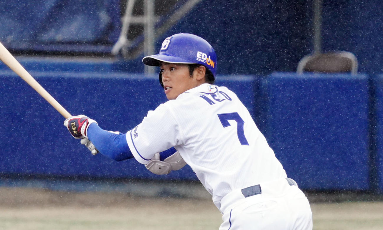 中日根尾昂（2020年6月10日）