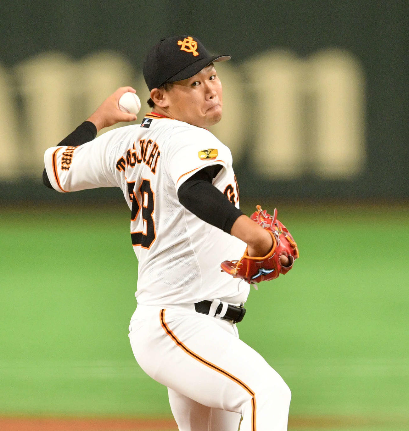 巨人田口（7月4日撮影）