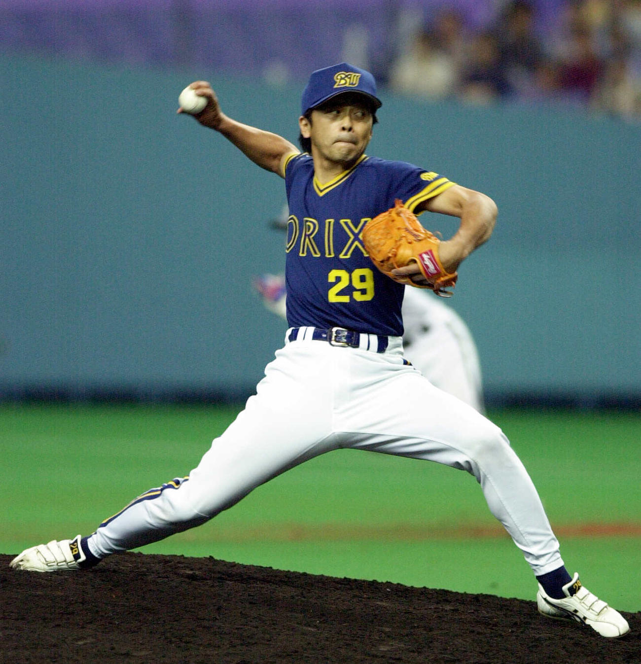 2000年6月3日の近鉄戦、17−2と大差をつけられたオリックスは8回無死から内野手登録の五十嵐章人が登板。スタンドはシーンとなった