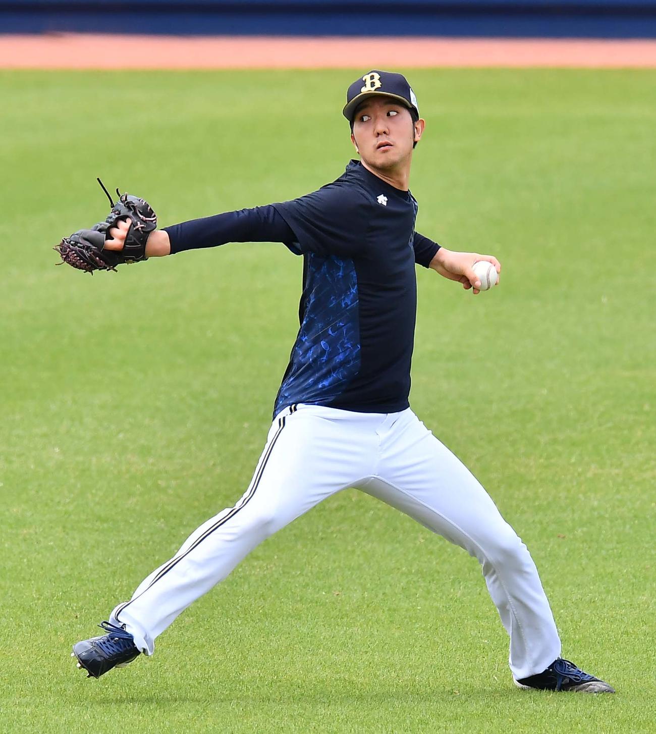 オリックス田嶋大樹（2020年6月1日撮影）