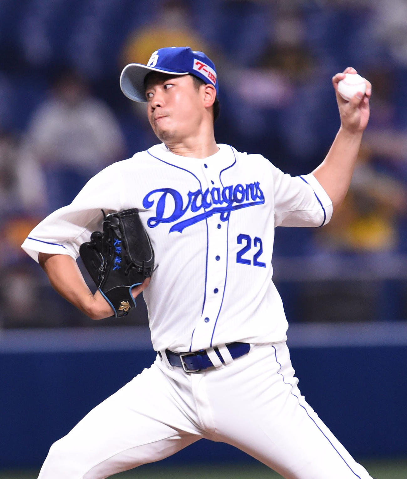 中日大野雄大（2020年7月24日撮影）