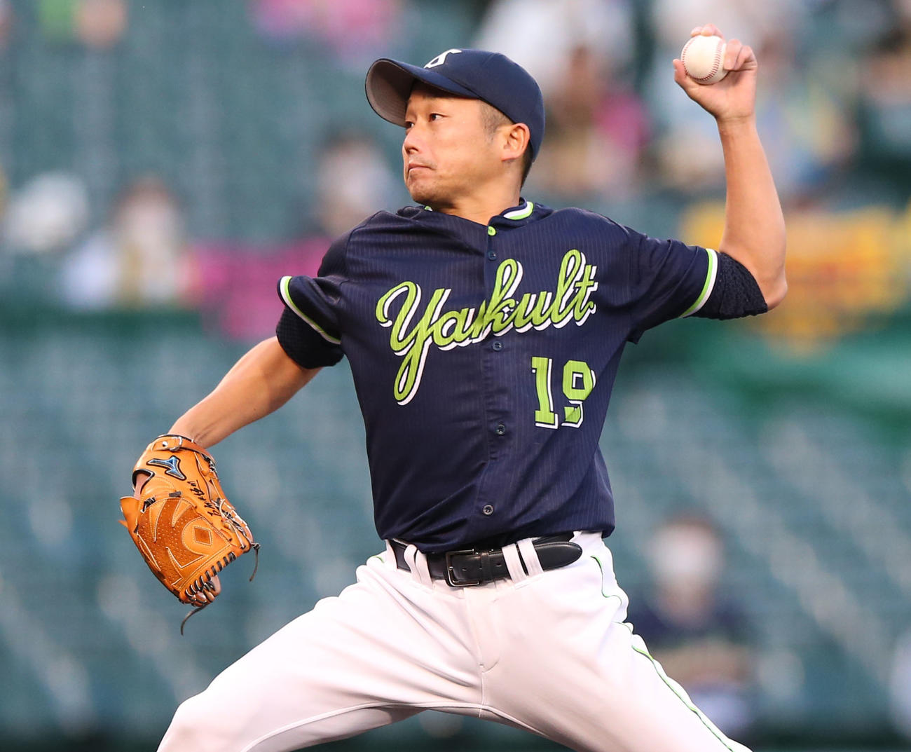 ヤクルト石川（7月14日撮影）