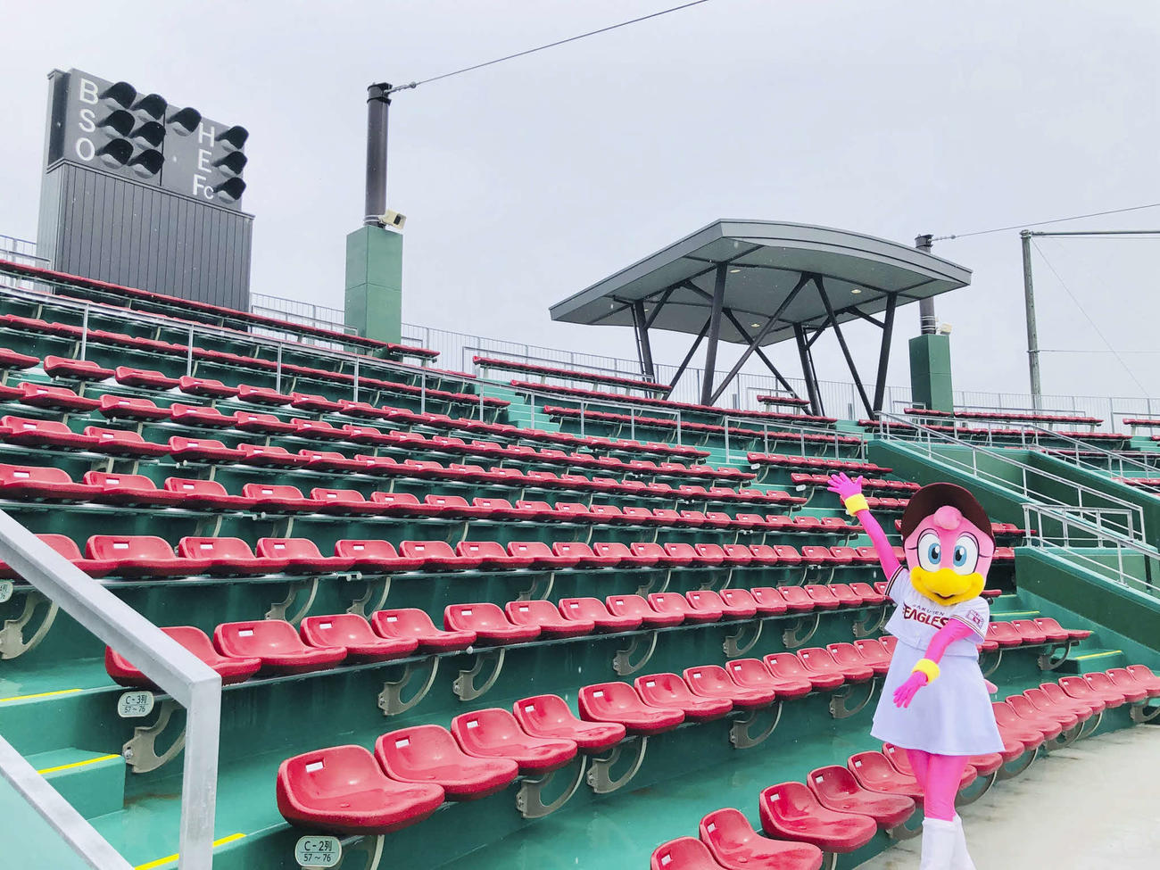 奇跡の一本松球場ⓒRakuten　Eagles