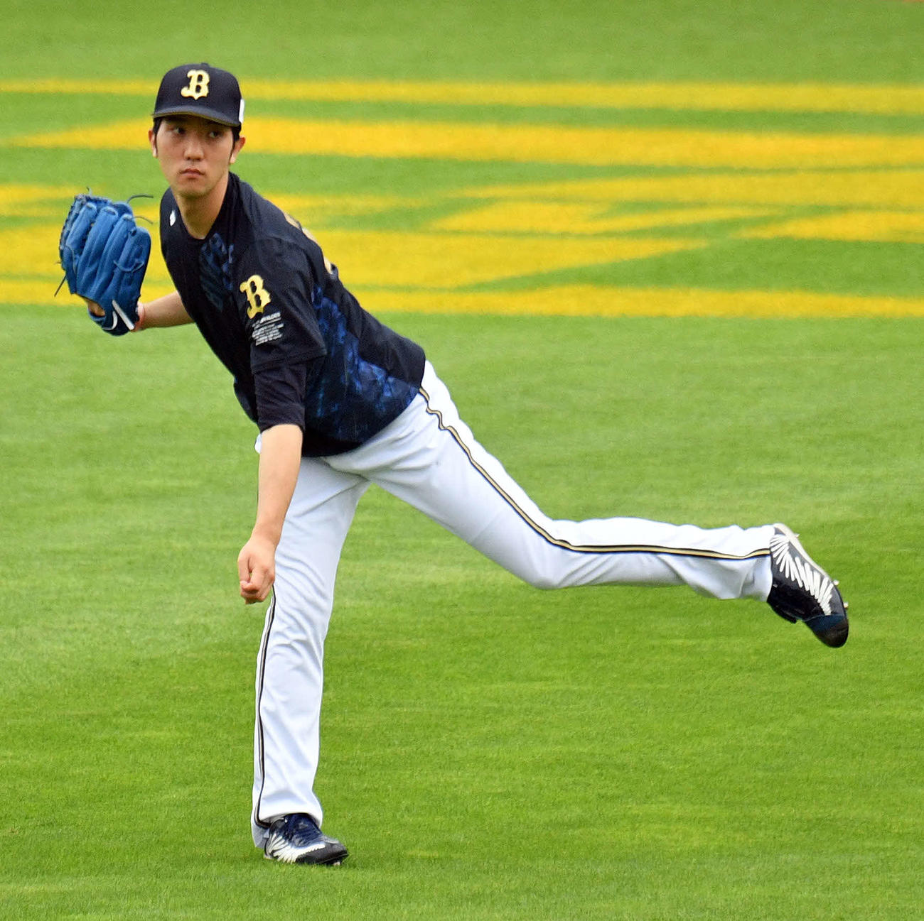 オリックス田嶋大樹（2020年7月25日撮影）