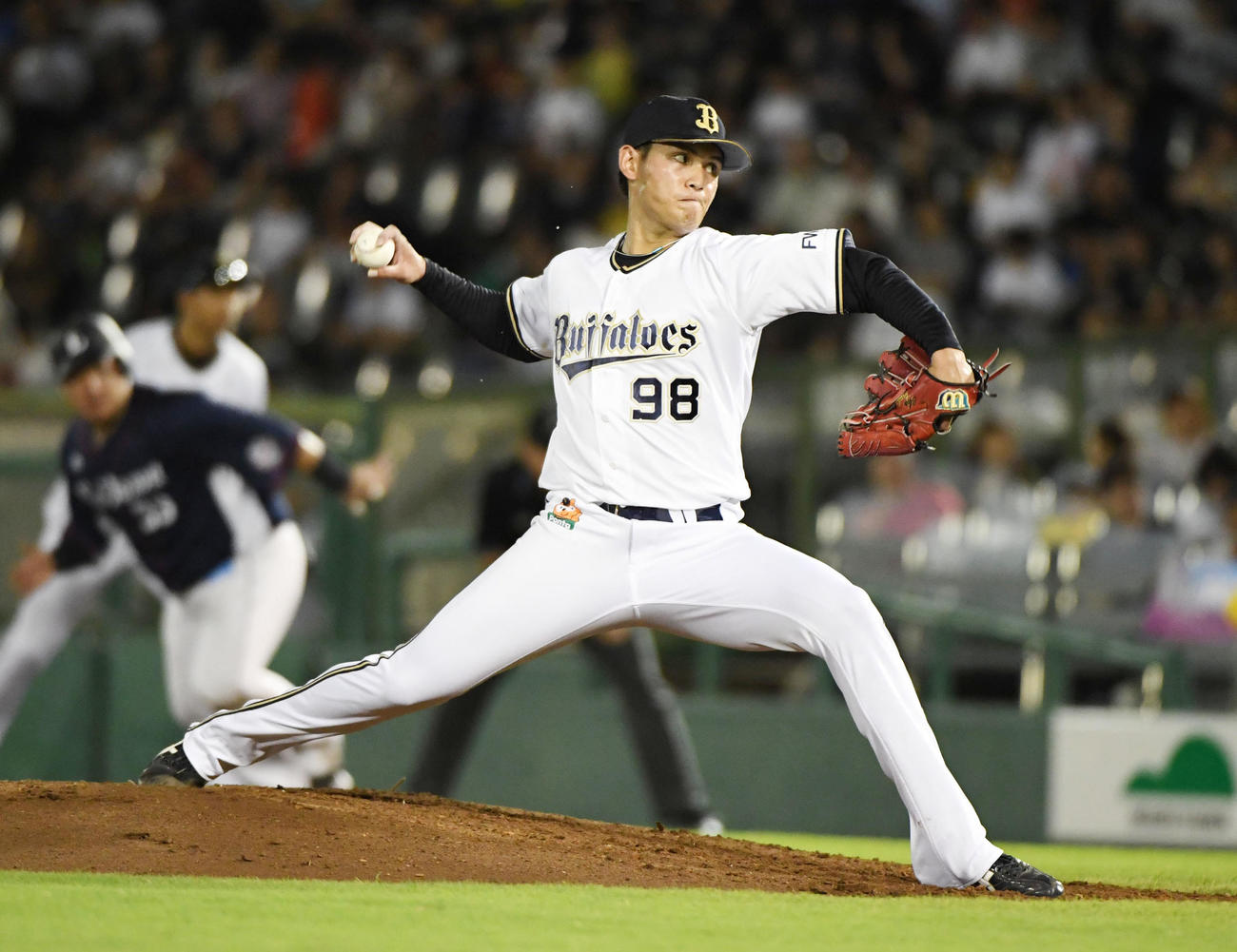オリックス張奕（2019年9月4日撮影）