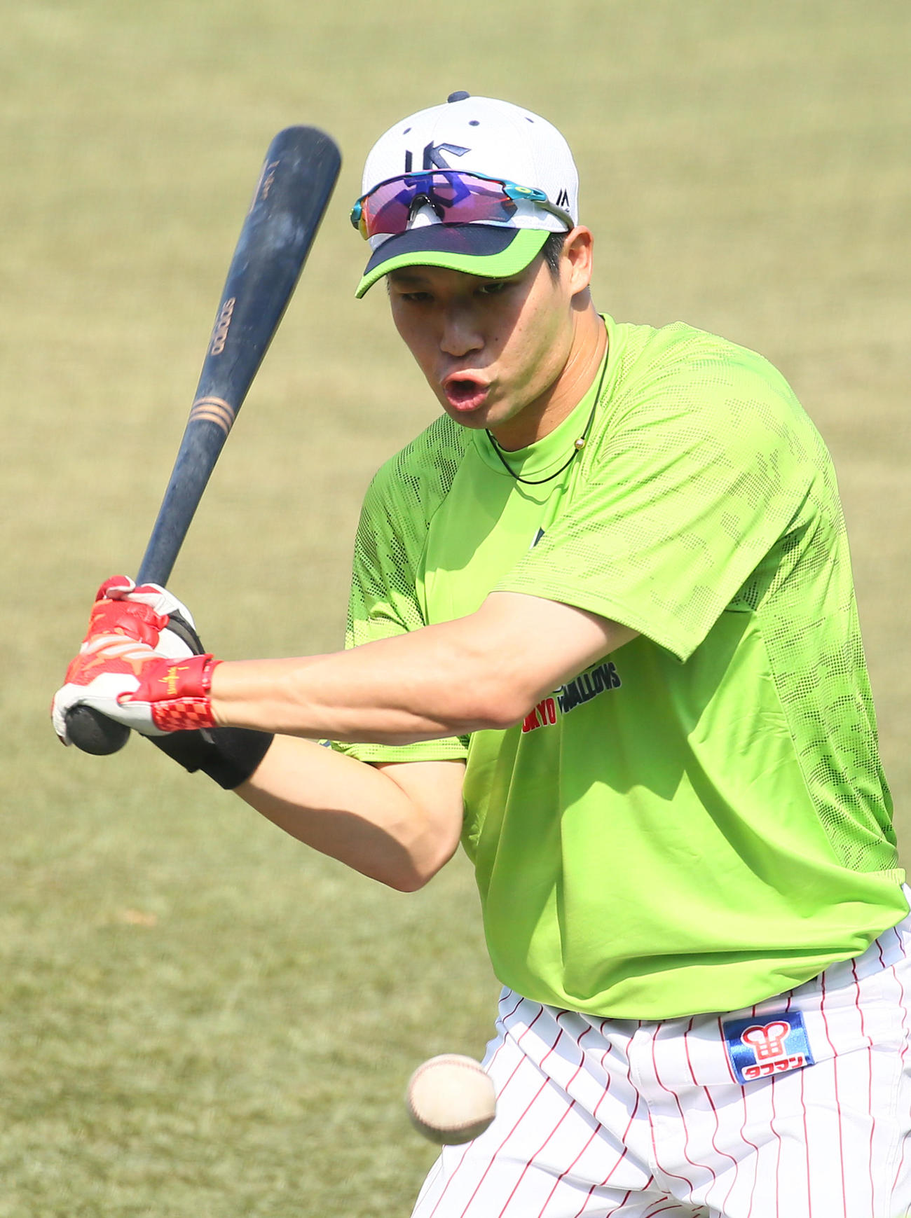 ヤクルト山田哲人（2020年8月4日撮影）
