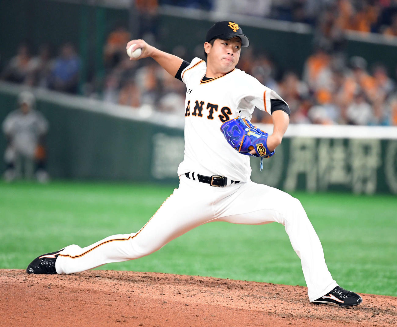 巨人鍬原拓也（2019年7月3日撮影）
