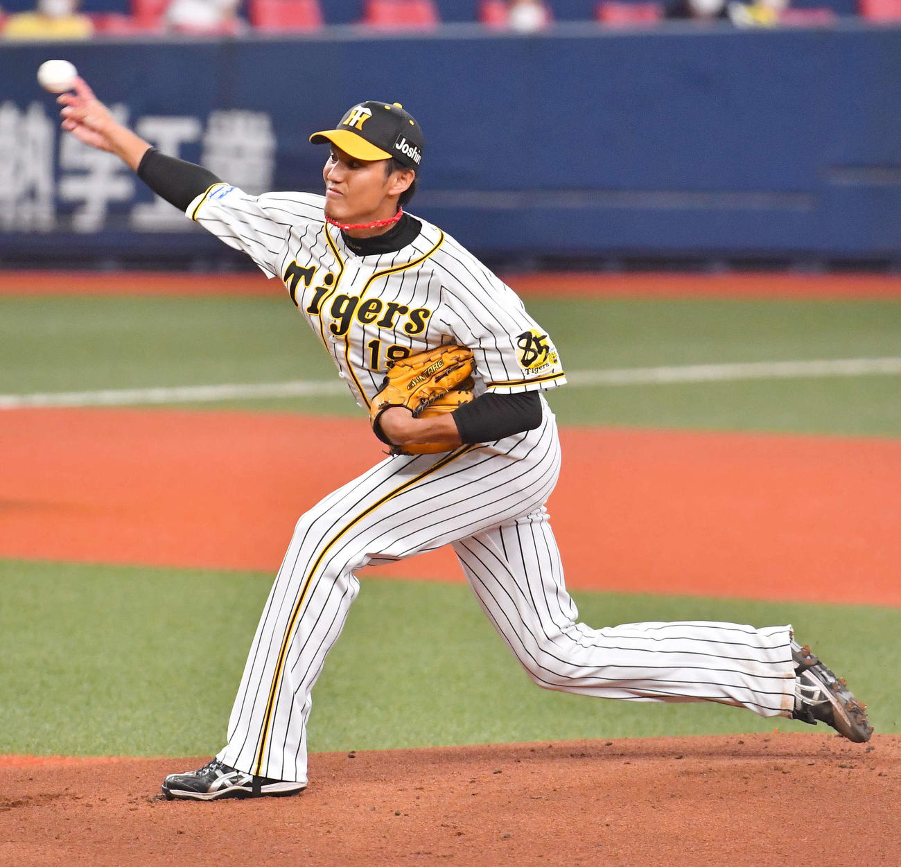 阪神対広島　阪神先発藤浪晋太郎（撮影・上田博志）
