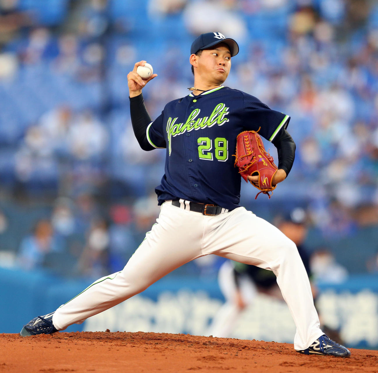 DeNA対ヤクルト　先発のヤクルト吉田喜（撮影・大野祥一）