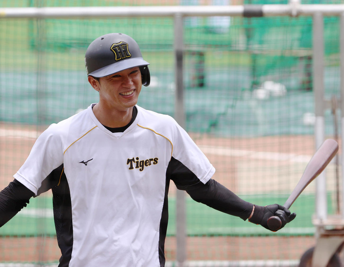 阪神上本博紀（2020年7月5日撮影）