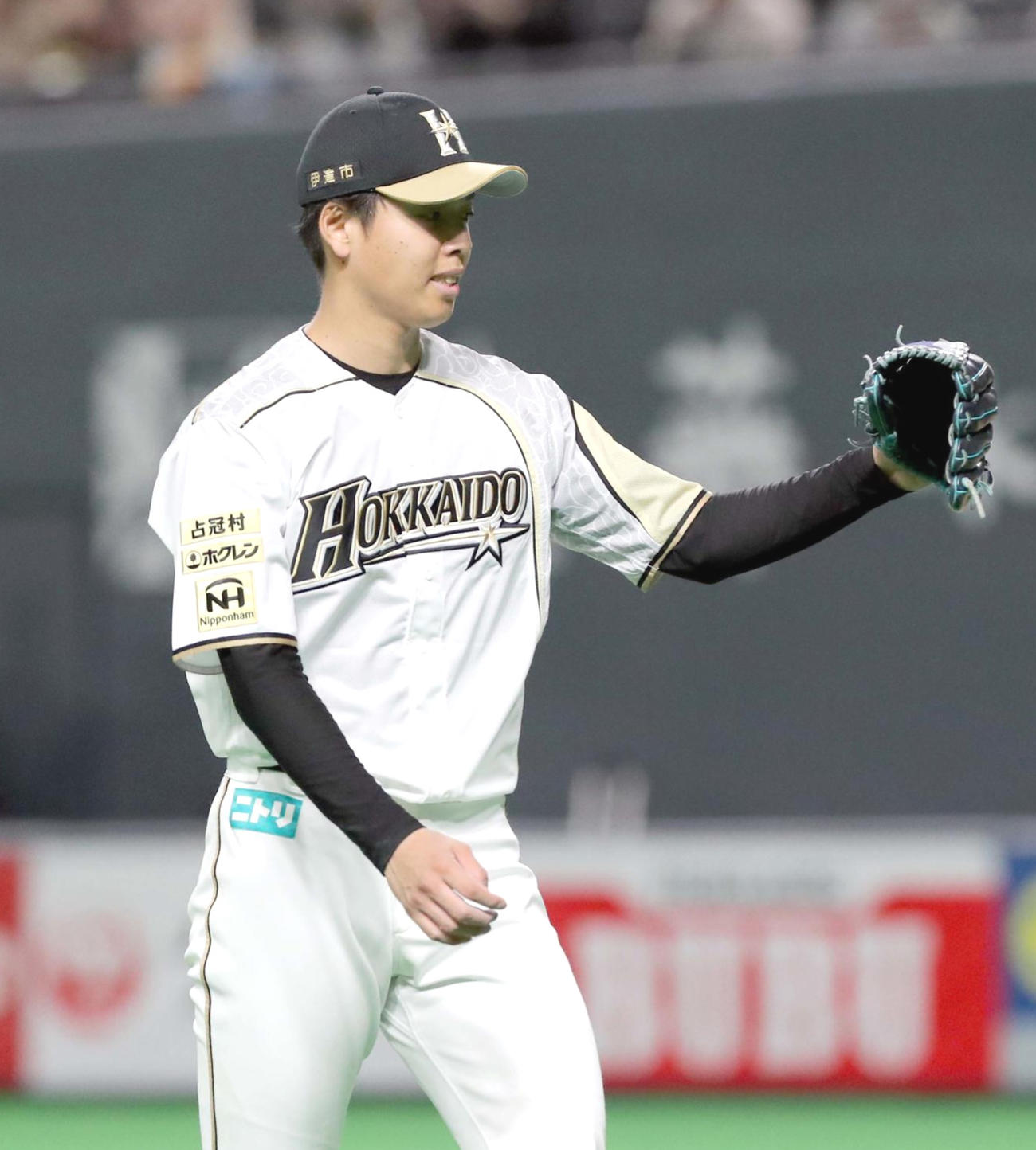 日本ハム杉浦稔大（2020年8月7日撮影）