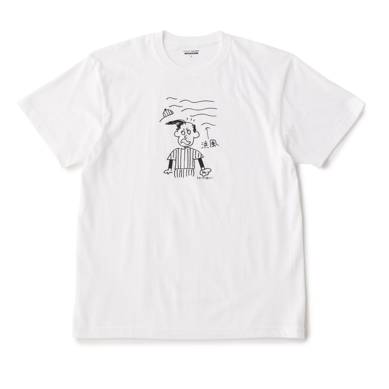 KEN　KAGAMIがデザインしたTシャツ（球団提供）