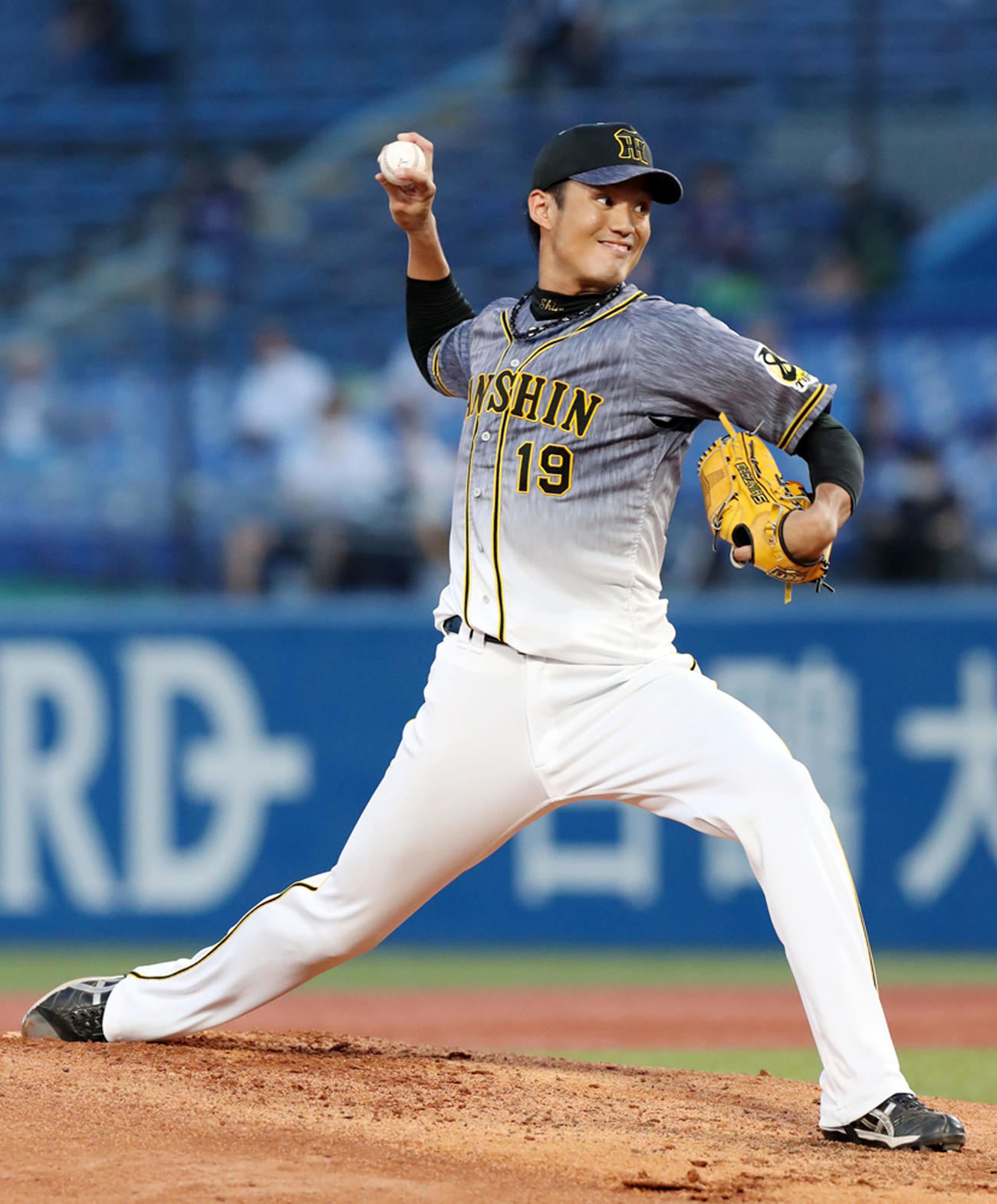 ヤクルト対阪神　ヤクルト戦に先発する藤浪（撮影・加藤哉）