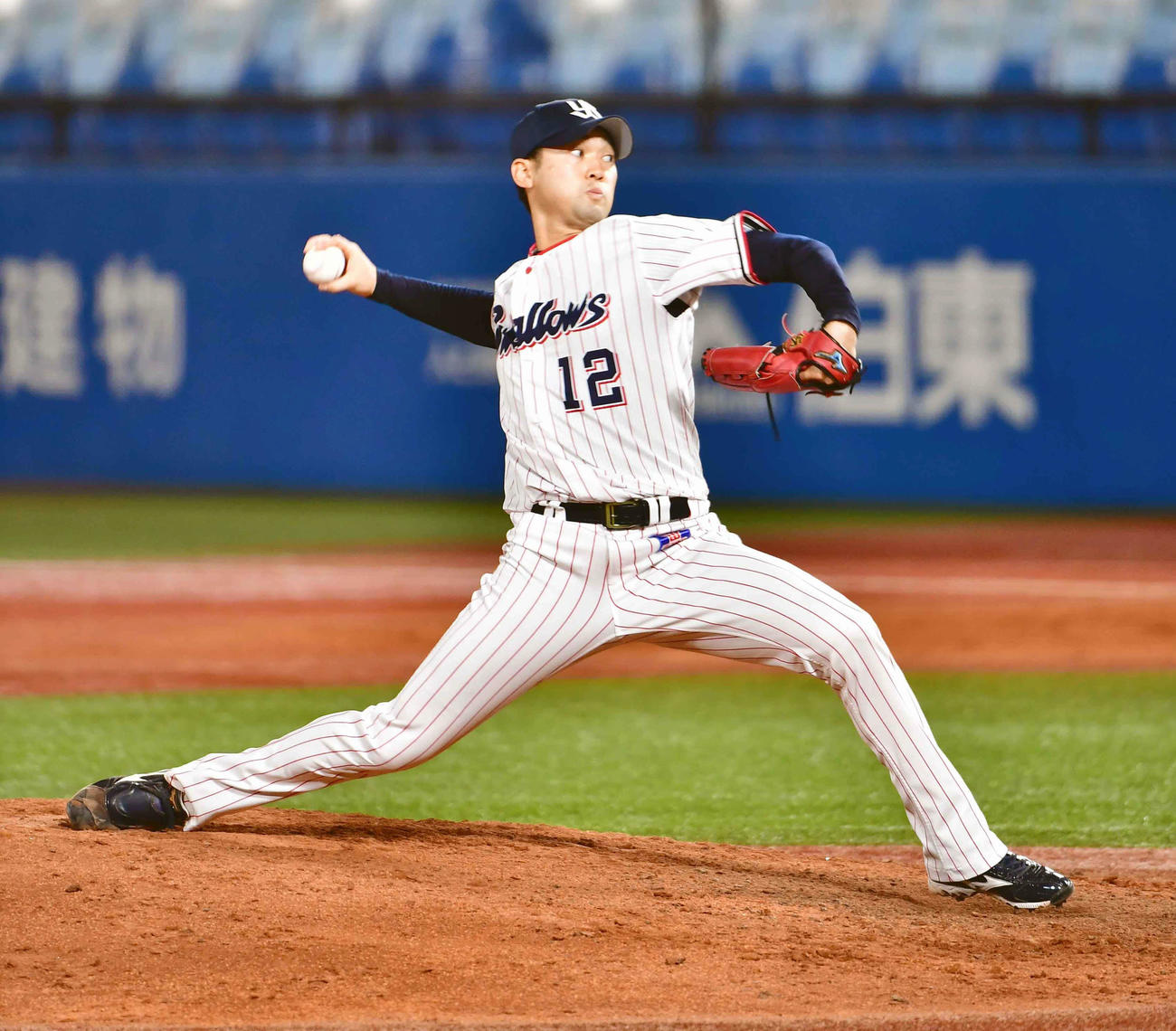 20年7月、広島戦に登板した石山