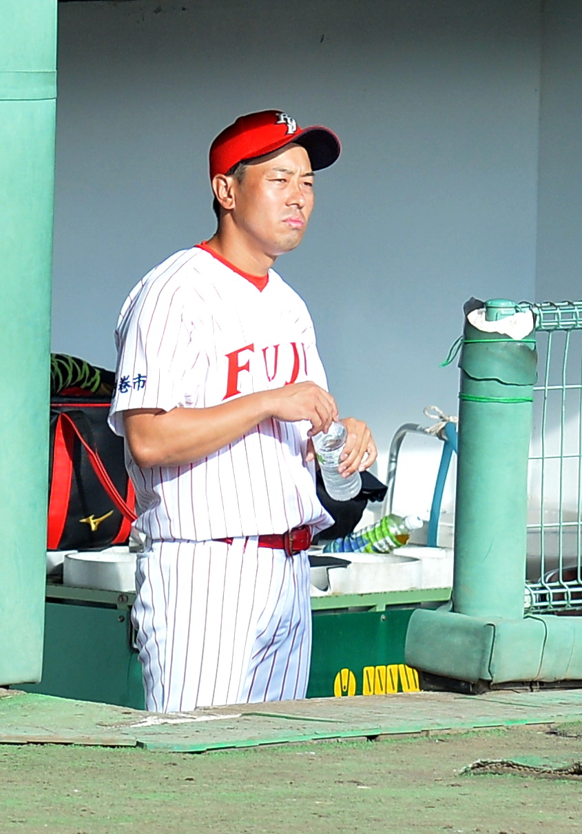 初陣を飾った富士大・安田監督
