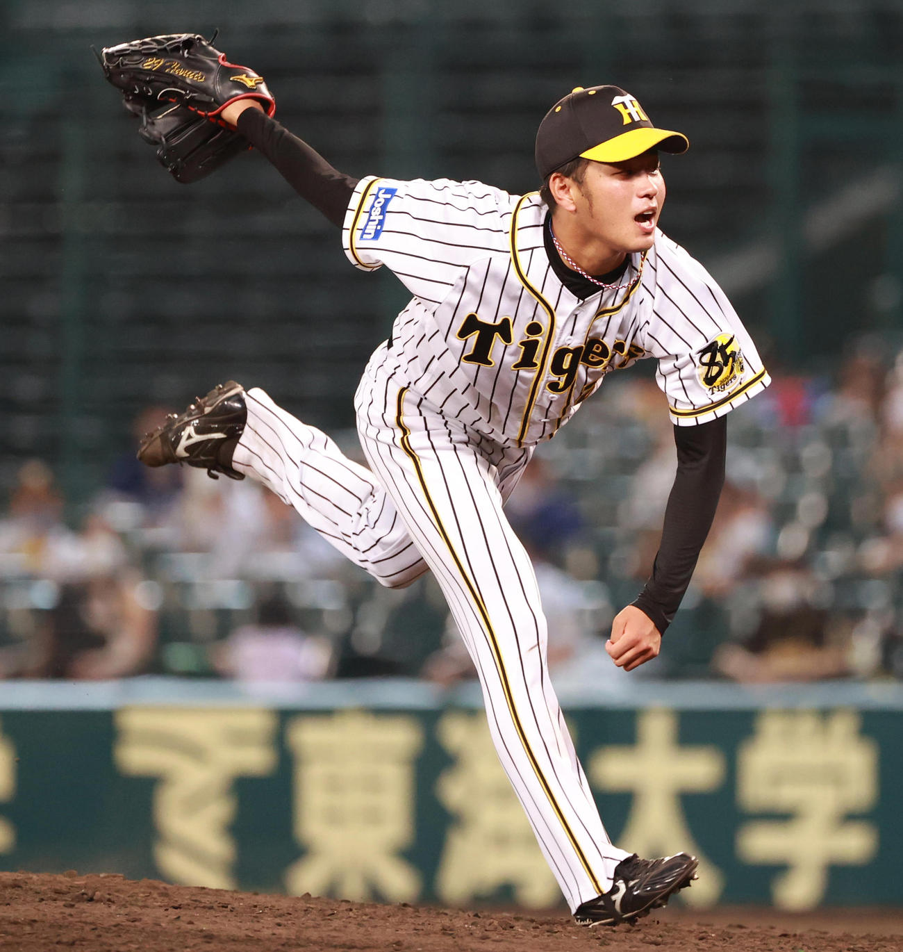 好投を続ける高橋遥人（撮影・清水貴仁）