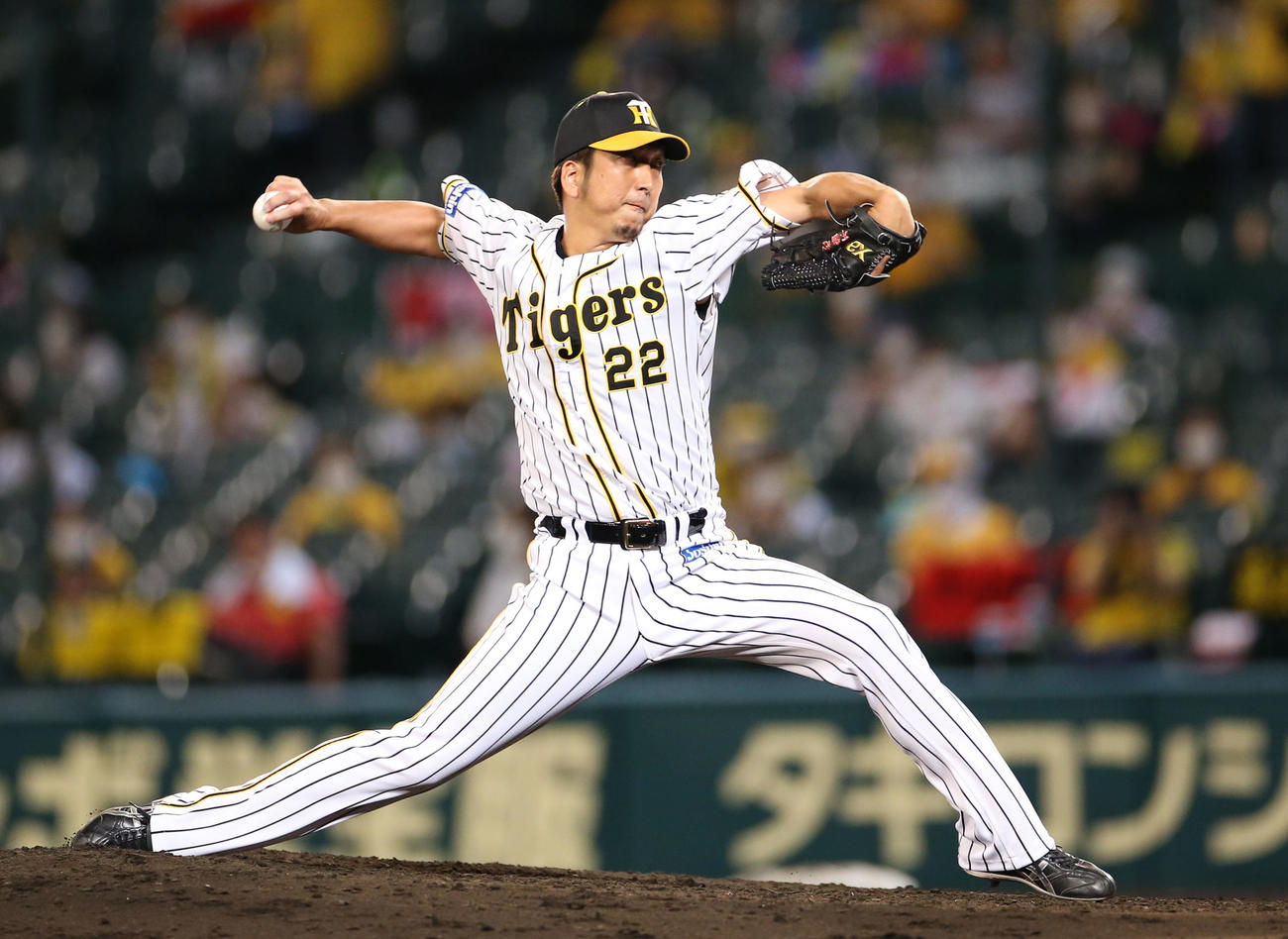 阪神藤川球児（2020年7月23日撮影）