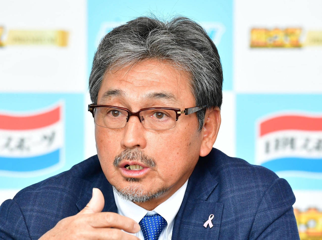 真弓明信氏（2019年3月26日撮影）