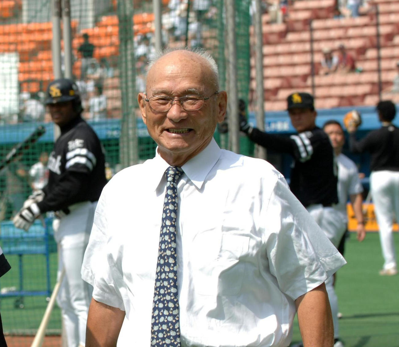 川上哲治氏（2005年9月19日撮影）