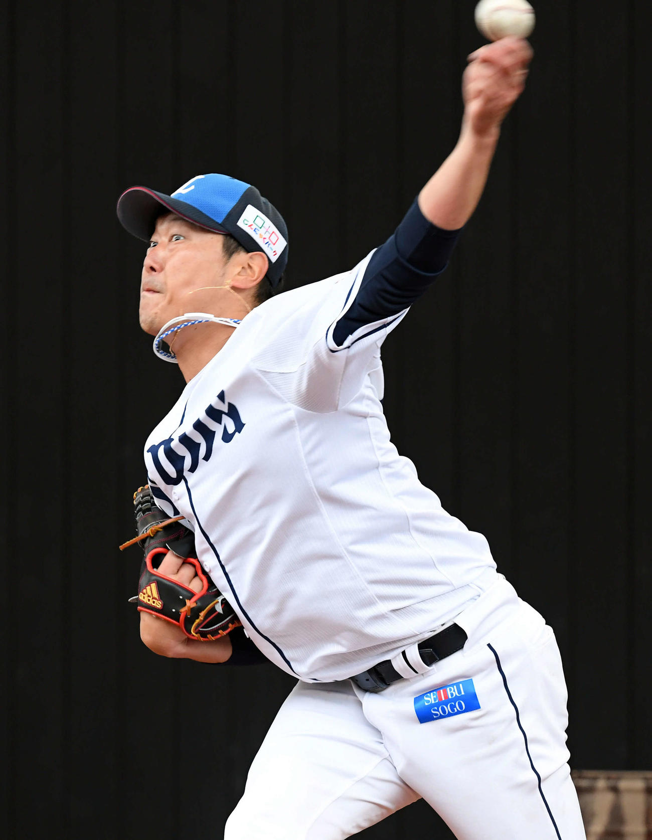 西武内海哲也（2019年2月15日撮影）