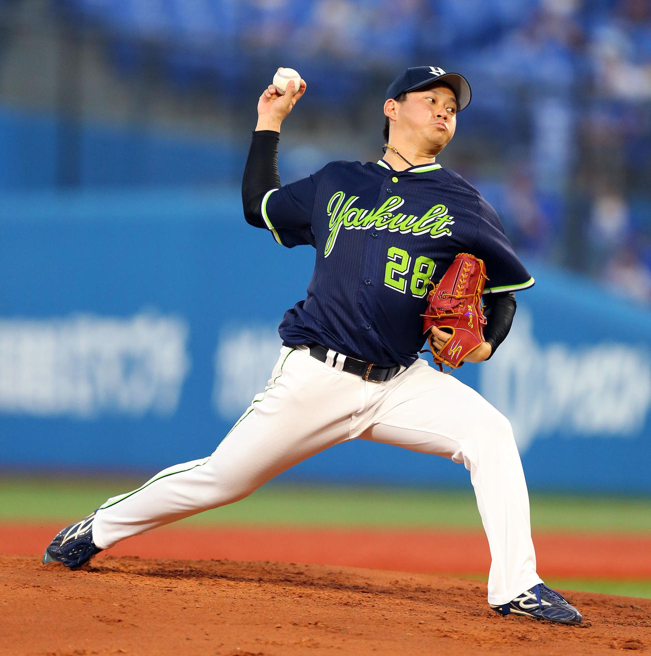 DeNA対ヤクルト　先発のヤクルト吉田喜（撮影・大野祥一）