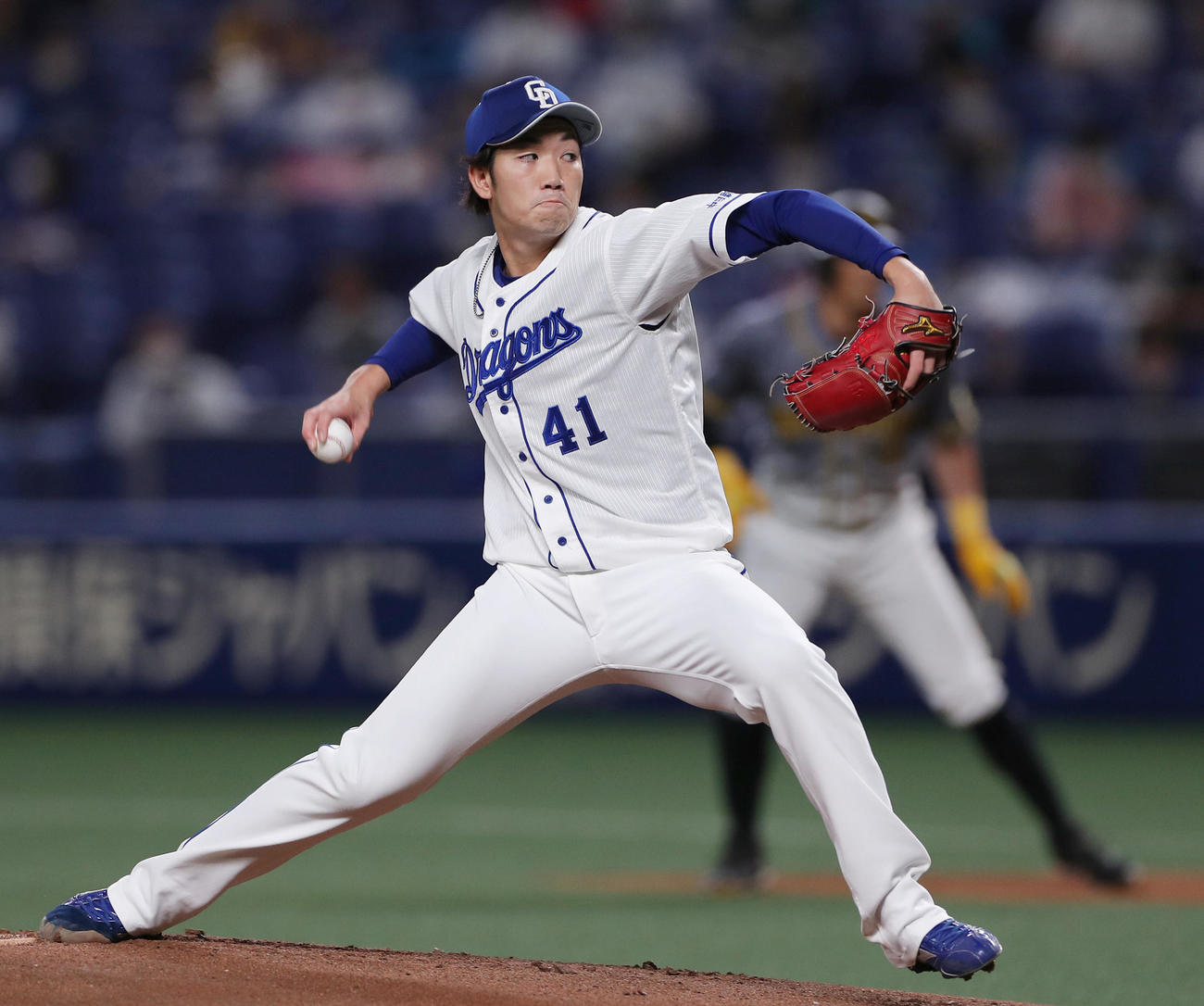 中日勝野昌慶（2020年7月25日撮影）