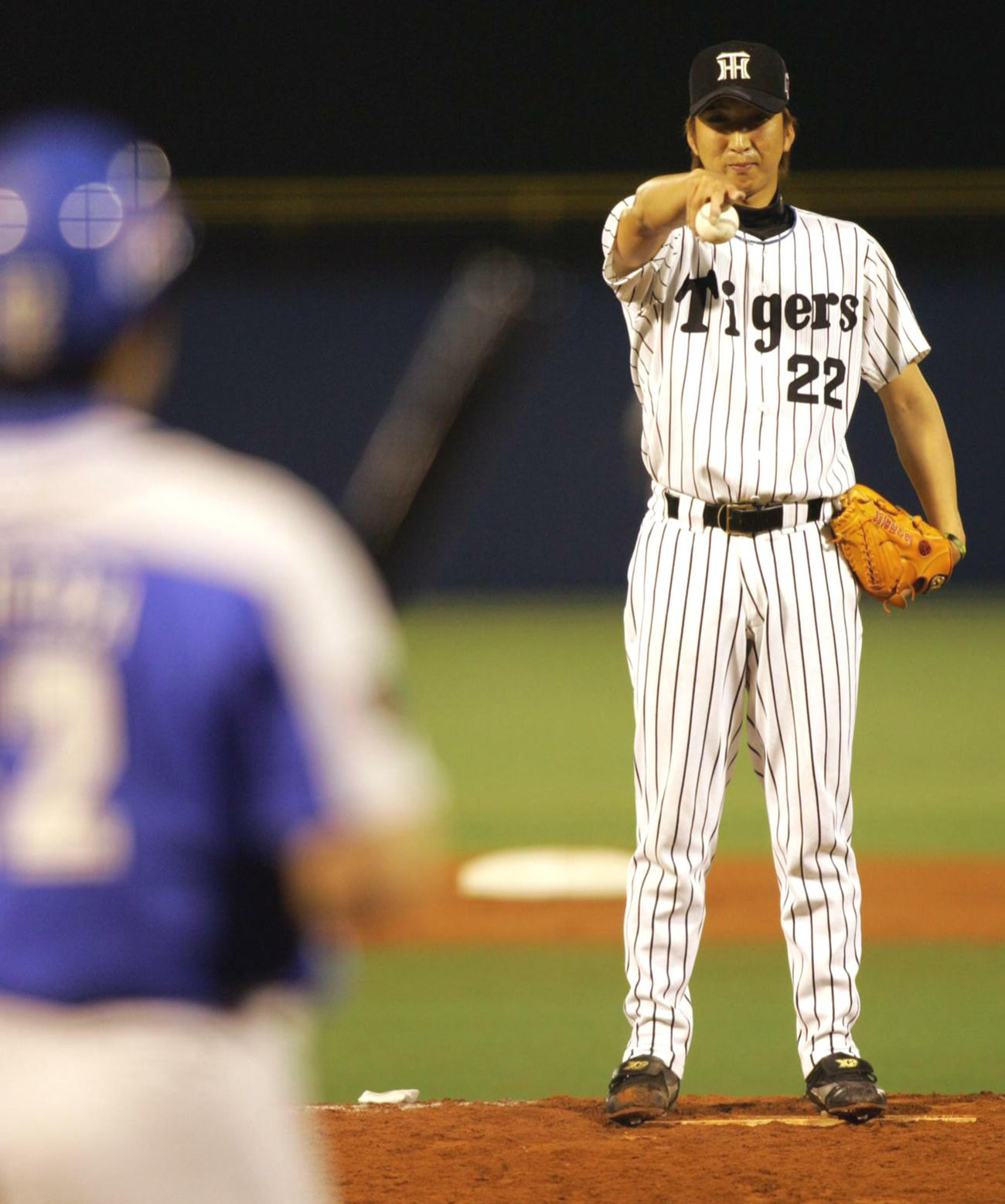 06年、球宴第1戦でカブレラに対して直球勝負を挑む藤川