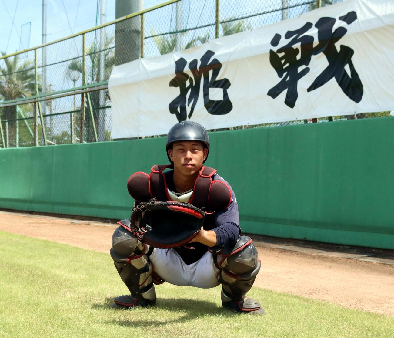 強肩を生かし都市対抗で活躍を目指すNTT西日本の辻本（撮影・永野高輔）