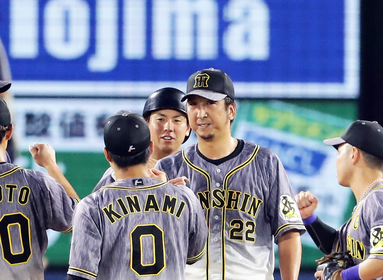 6月27日DeNA戦で今季初セーブを挙げた阪神藤川