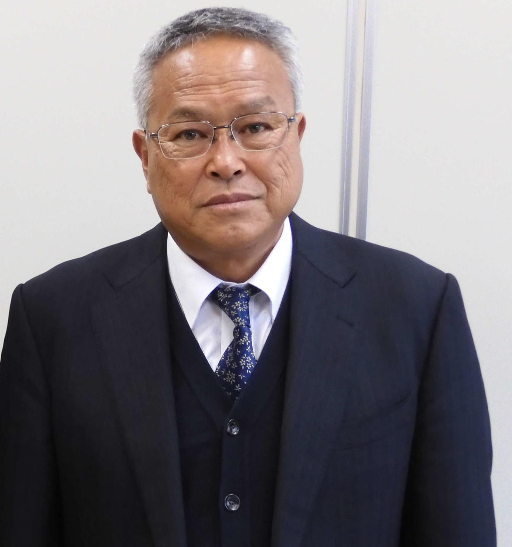 高知商時代の恩師の正木陽総監督（2020年2月12日撮影）