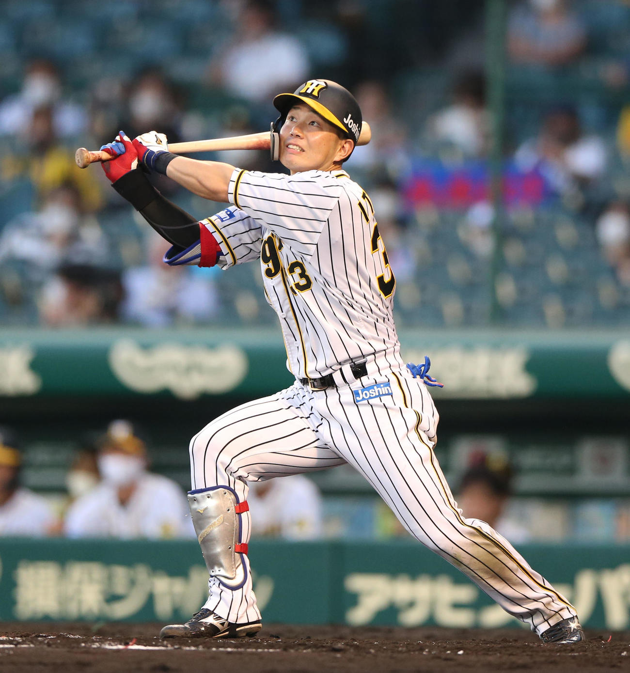 阪神糸原健斗（2020年7月21日撮影）