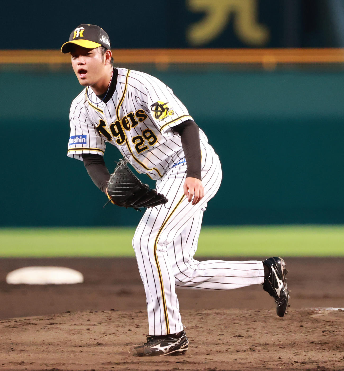 阪神対ヤクルト　阪神先発高橋遥人（撮影・清水貴仁）