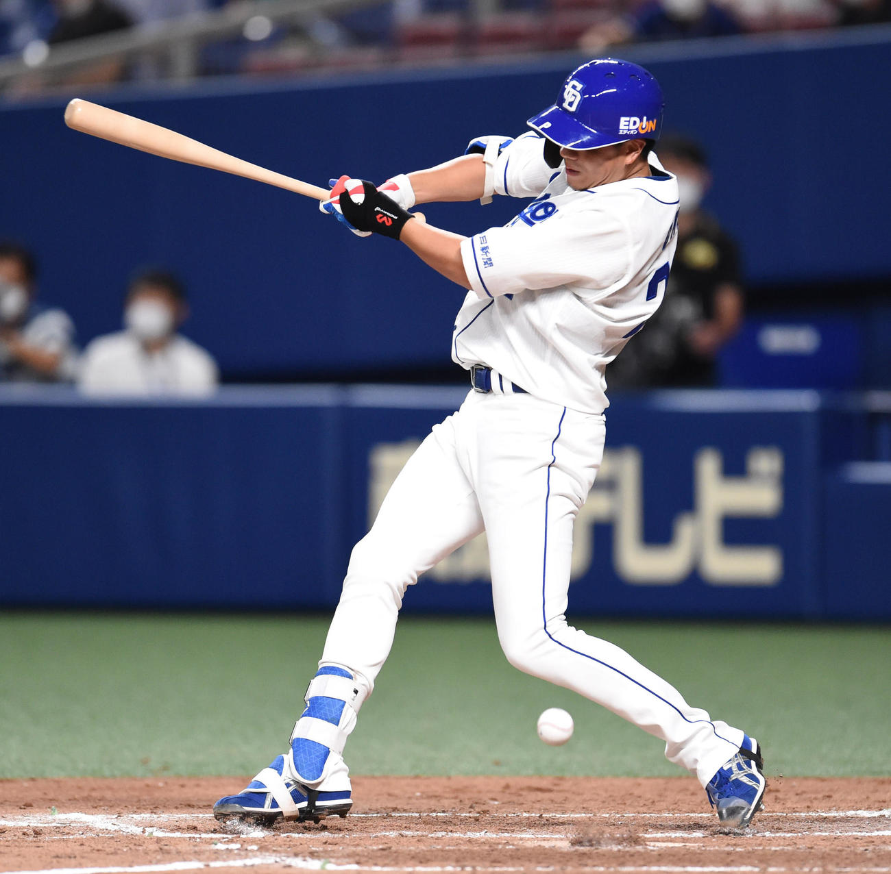 中日対広島　5回裏中日1死三塁、大野雄は投ゴロの間に先制点を奪う（撮影・森本幸一）