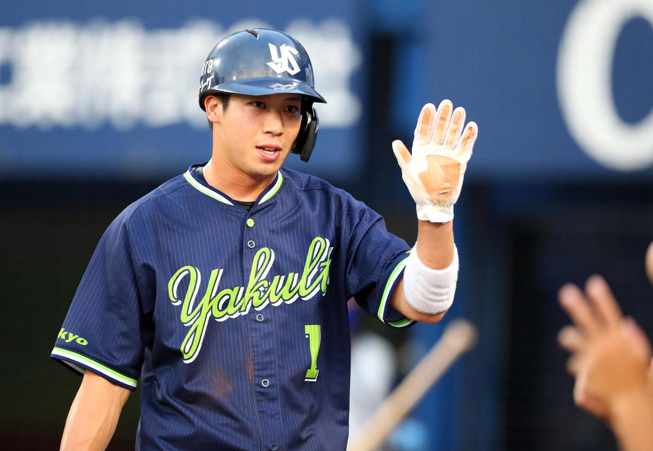 山田哲人（2020年8月16日撮影）