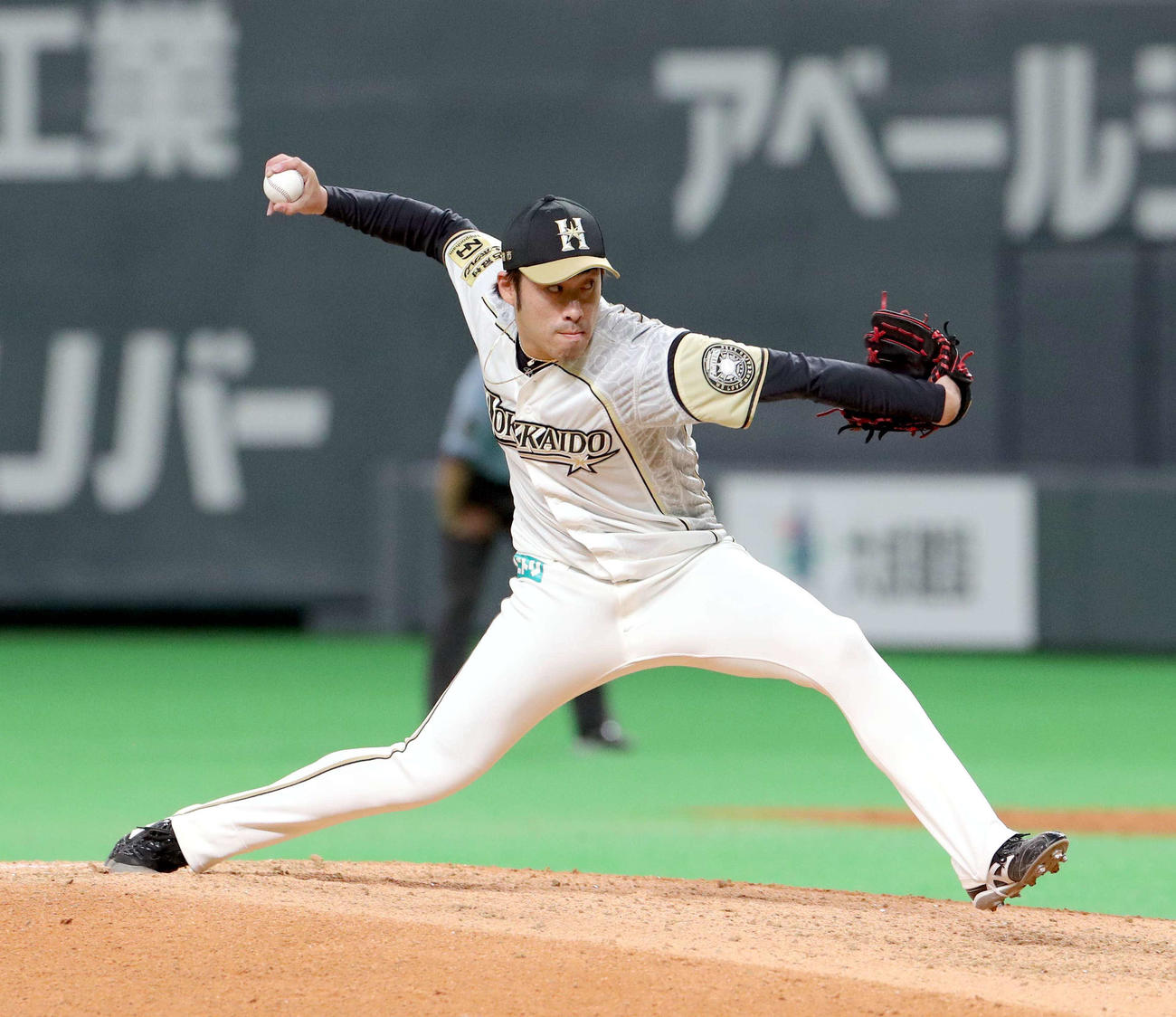 日本ハム秋吉亮（2020年8月7日撮影）