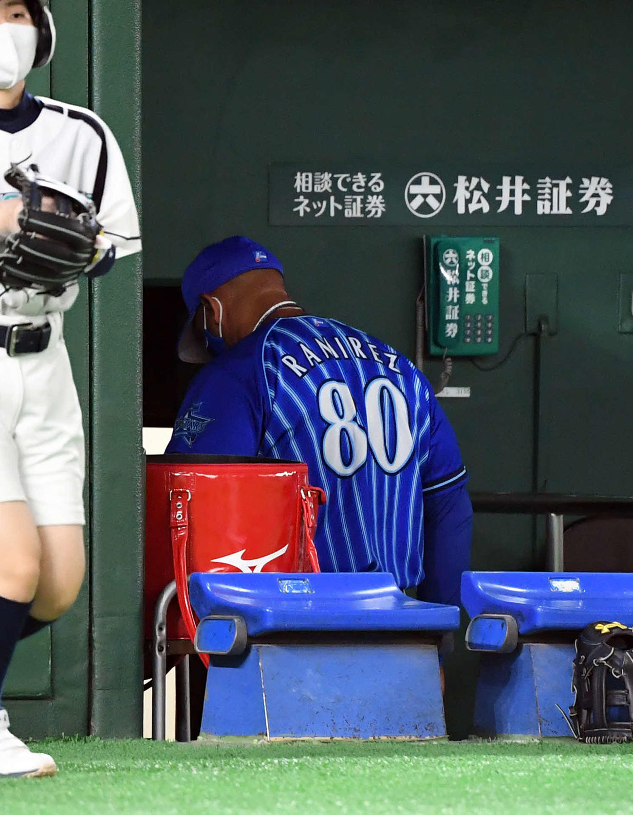 巨人対DeNA　巨人に3連敗した巨人アレックス・ラミレス監督（撮影・たえ見朱実）