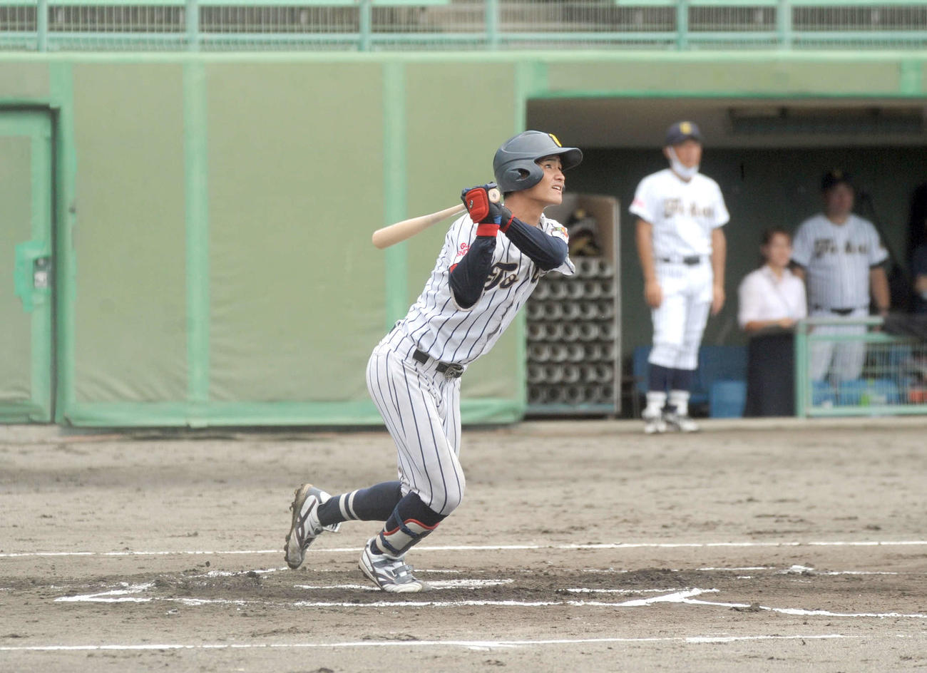 1回に今季1号の先制2ランを放った東海大海洋の加藤