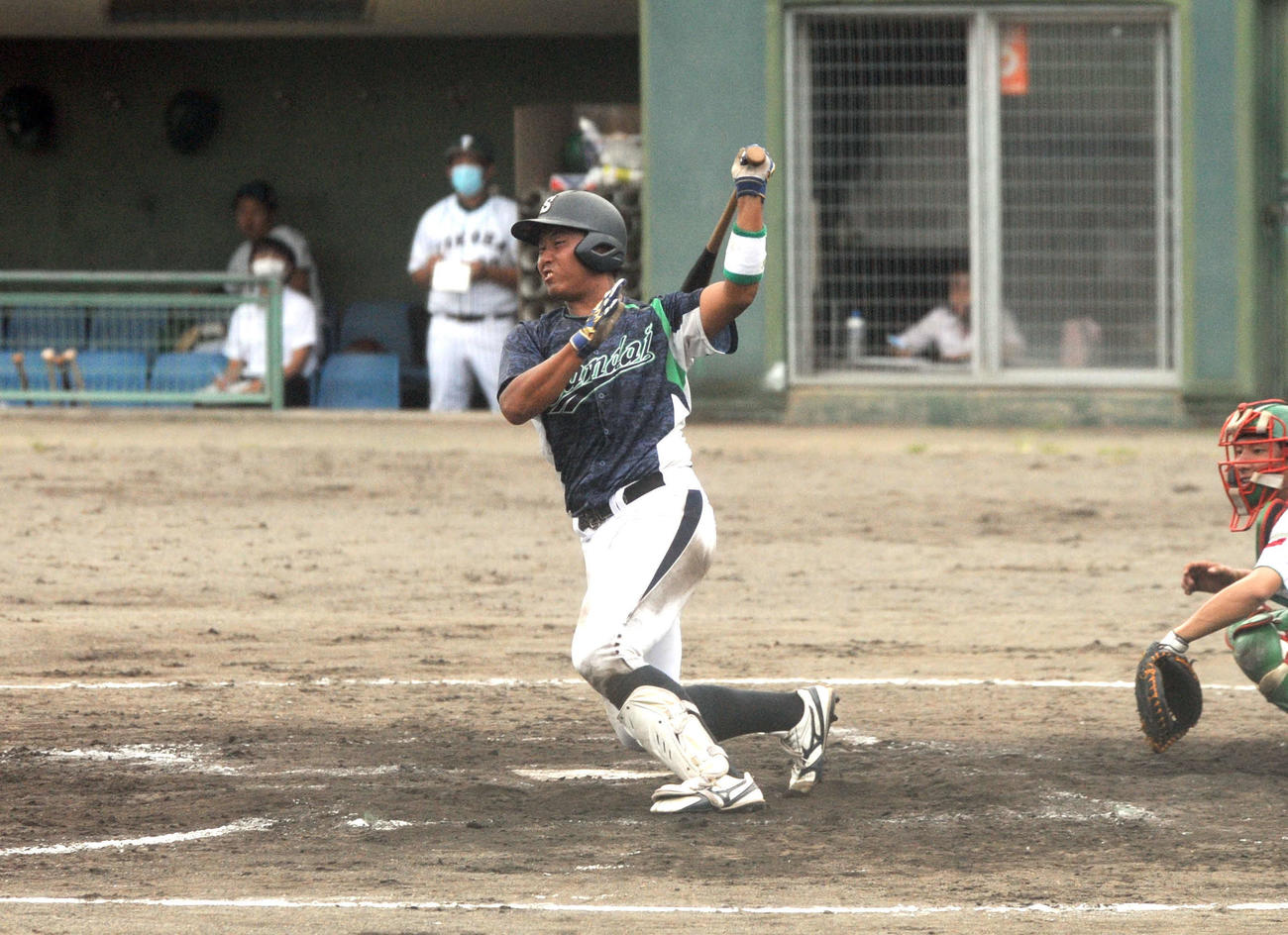 リーグ戦初安打を含む3安打3打点の静岡産大・松富