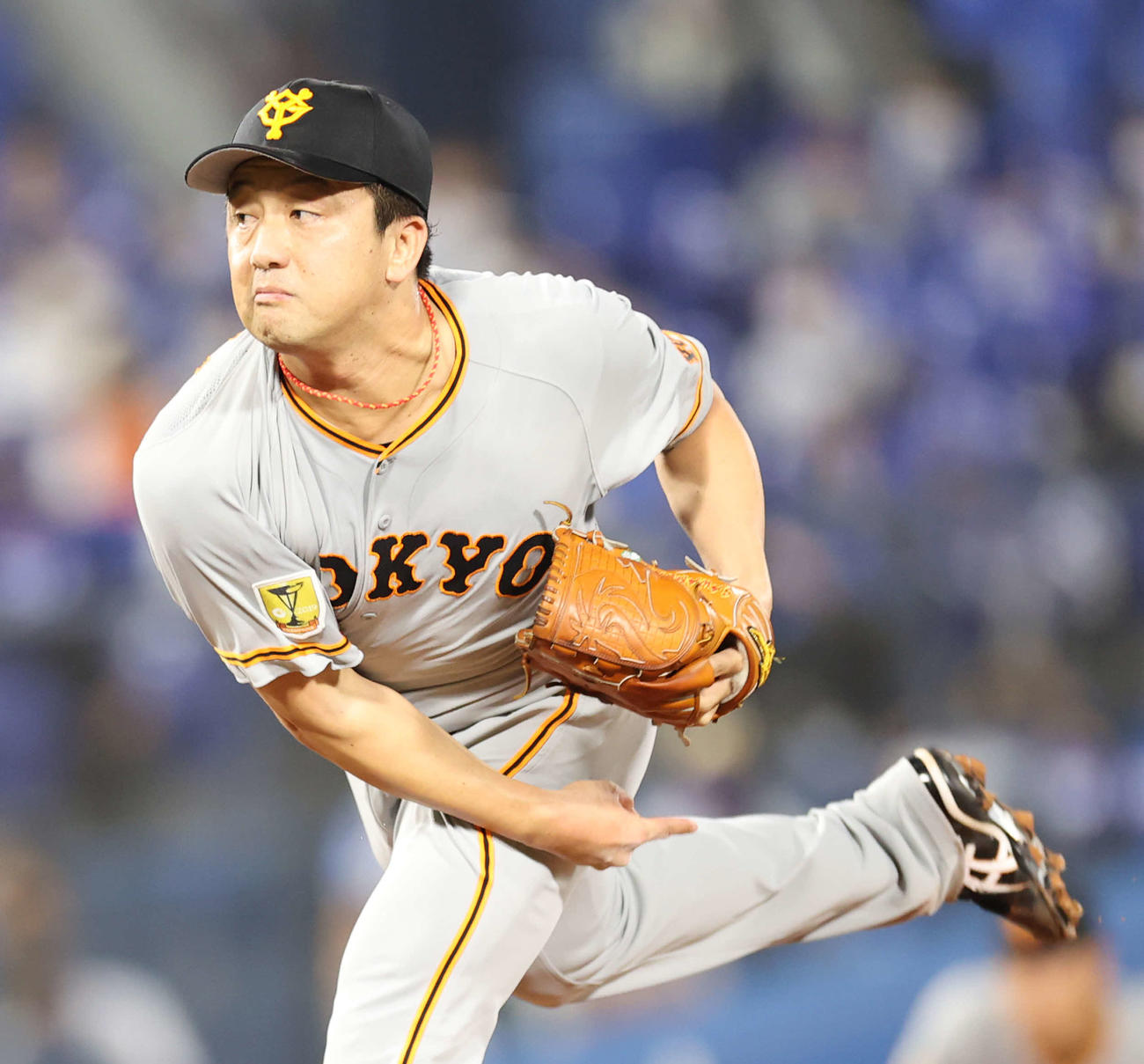 巨人沢村拓一（2020年7月19日撮影）