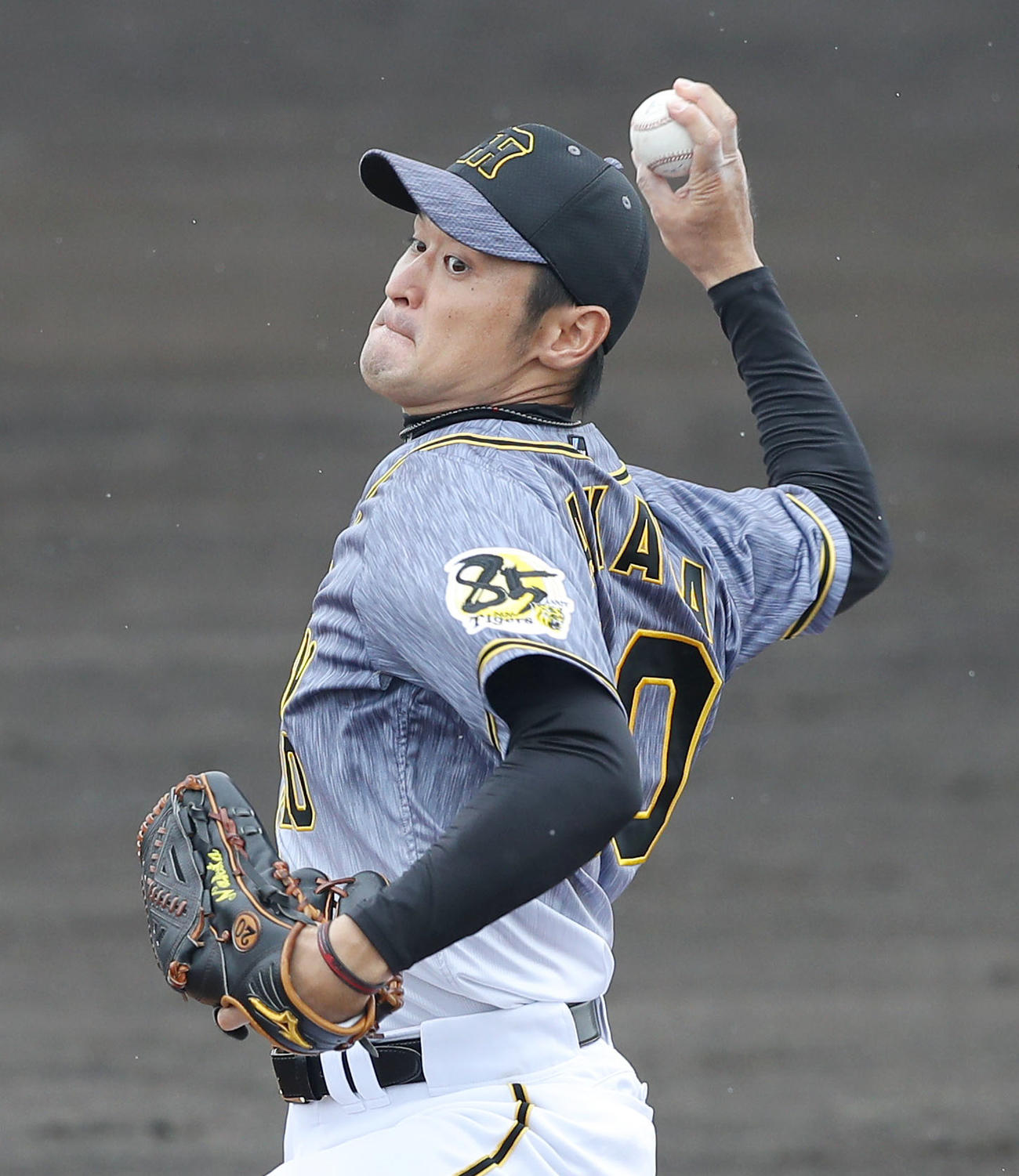 オリックスとの2軍戦に先発し6回無失点と好投した阪神中田（撮影・前田充）