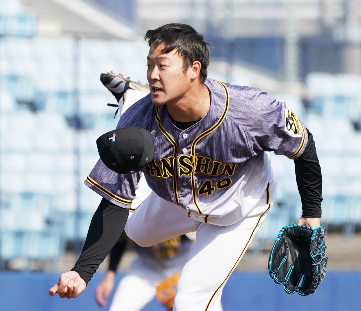 阪神斎藤友貴哉（2020年3月21日撮影）