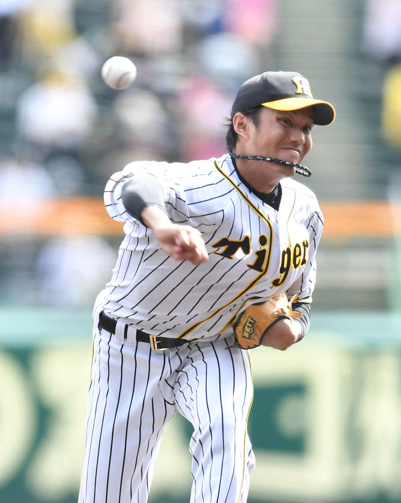 阪神対広島17回戦　阪神先発の藤浪晋太郎（撮影・岩下翔太）