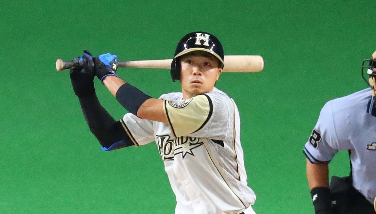 日本ハム中島卓也（2020年8月23日撮影）