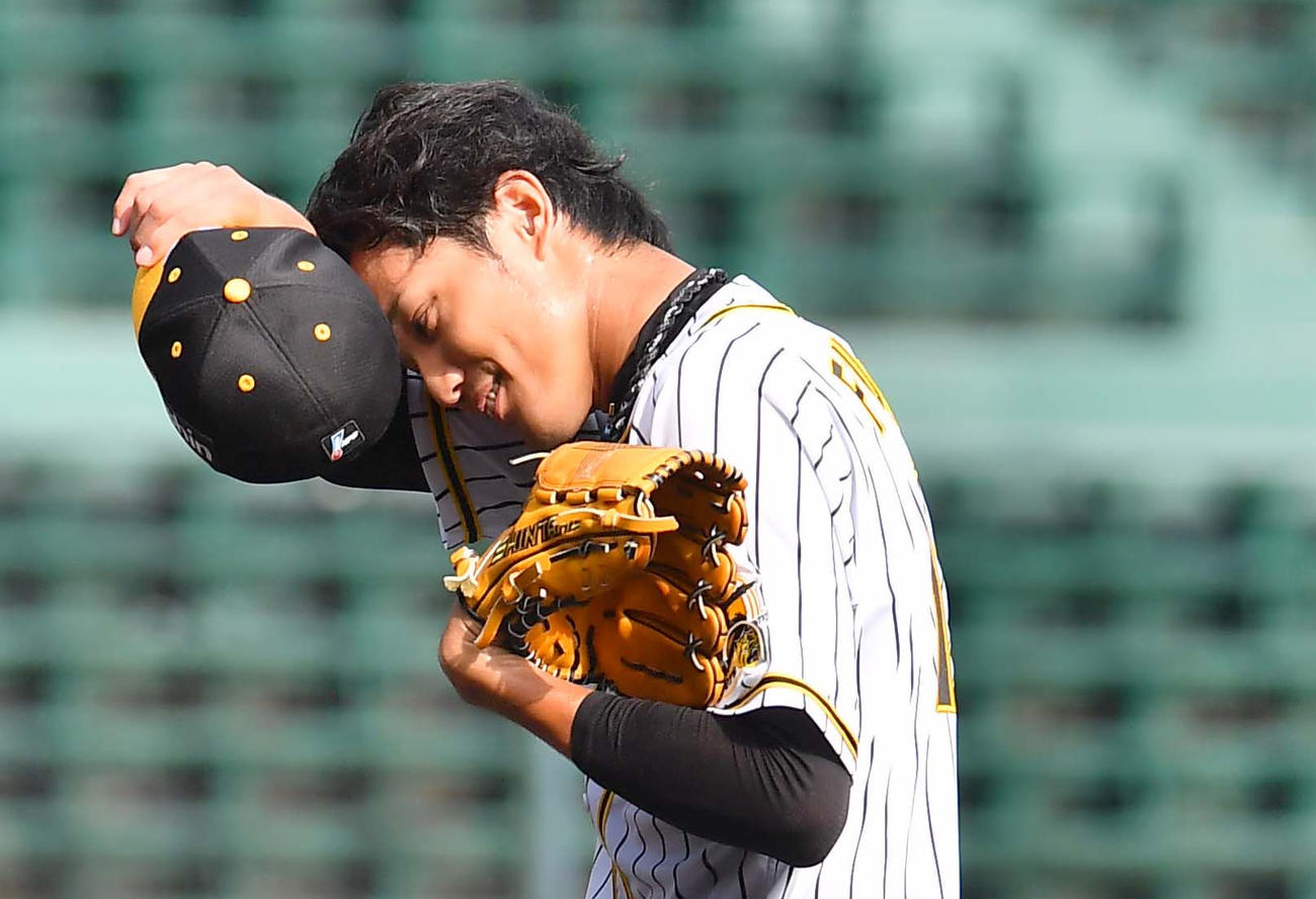阪神藤浪晋太郎（2020年9月13日撮影）